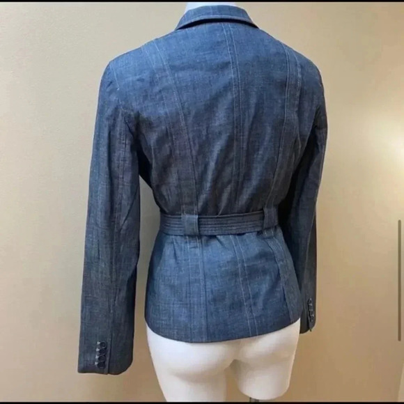 Calvin Klein denim jacket with belt - Picture 7 of 11